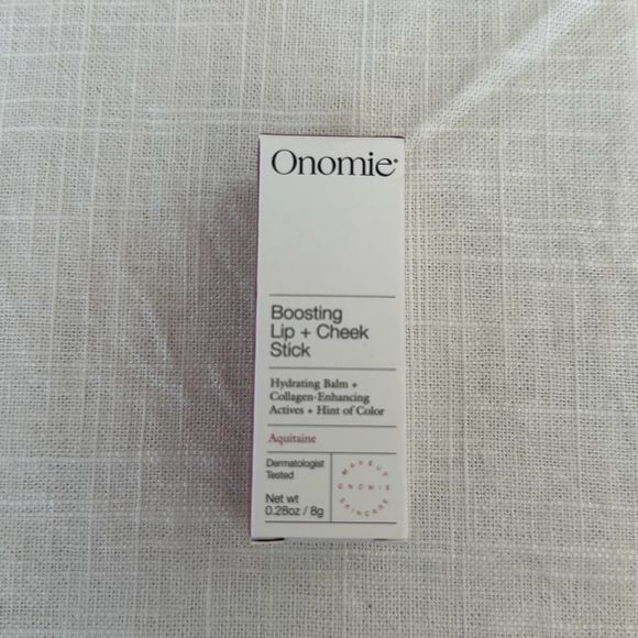 Onomie Boosting Lip + Cheek Hydrating & Collagen Stick in Aquitaine Shade 8g - Picture 3 of 5